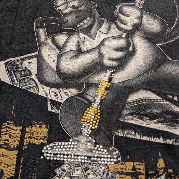 Homer Simpson Vintage Pro Max Tee Xl - Picture 3 of 6